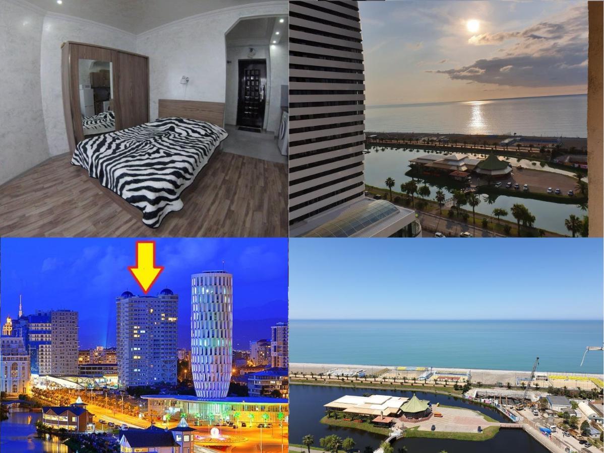 Sky-G Sea View Apartment Batumi Exterior foto